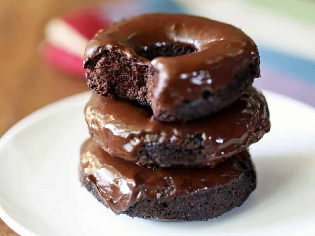 Keto Donuts With Chocolate Glaze