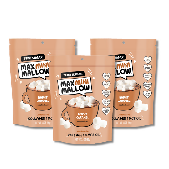 Burnt Caramel Zero Sugar Mini Marshmallow (3 pack)