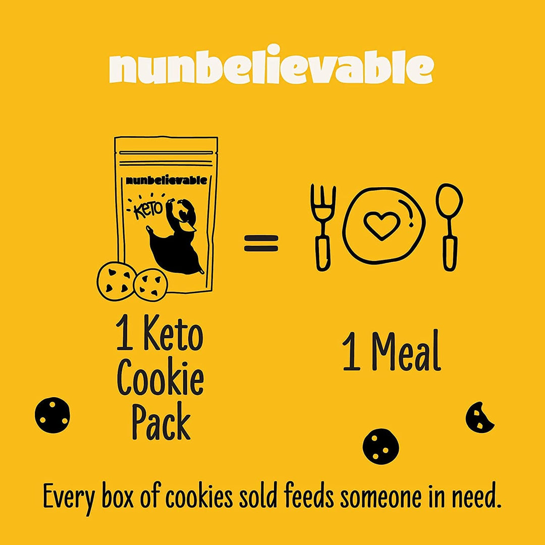 Low Carb, Keto Friendly Cookies (No Sugar Added, Gluten Free and Grain Free) by Nunbelievable - Max Sweets