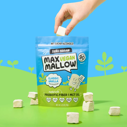 Vegan Vanilla Max Mallow - Max Sweets